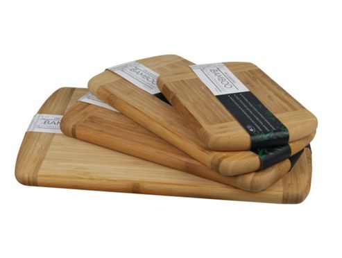 Image of Occasion Set Of 4 Bamboo Chopping Or Serving Boards