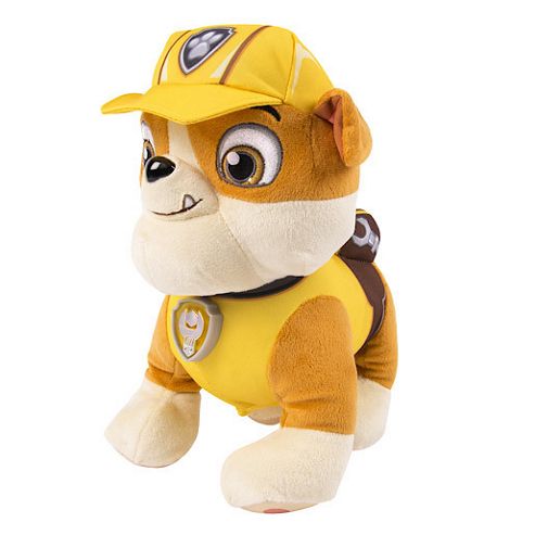 Image of Paw Patrol Talking Soft Toy - Rubble