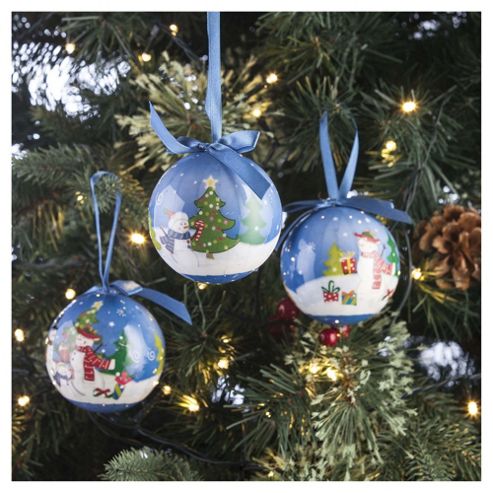 Image of Decoupage Fun Snowman Set, 14 Piece