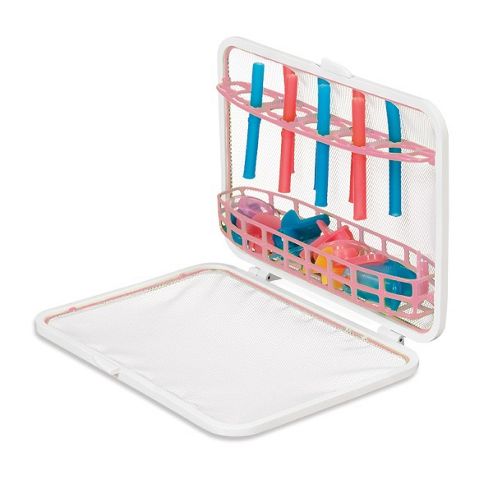 Image of Munchkin Flexible Dishwasher Basket Pink