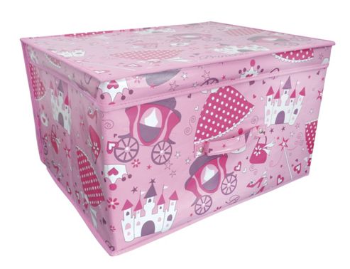 Image of Country Club Jumbo Storage Chest, Pink Princess, 50 X 40 X 30cm
