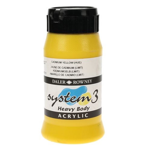 Image of System 3 Heavy Body 500ml Cadmium Yellow (hue)