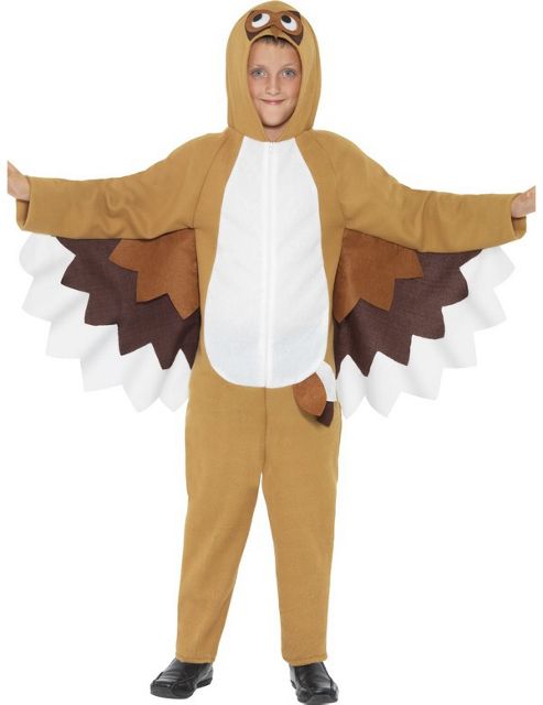 Image of Child Brown Owl Costume Toddler