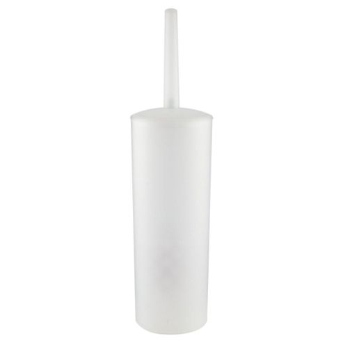 Image of Tesco Frosted Toilet Brush And Holder
