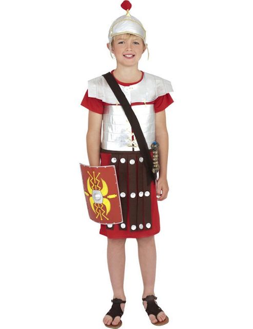 Image of Child Roman Soldier Costume Large