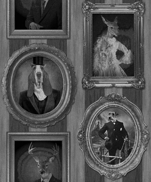Image of Muriva Dogs In Frames Wallpaper