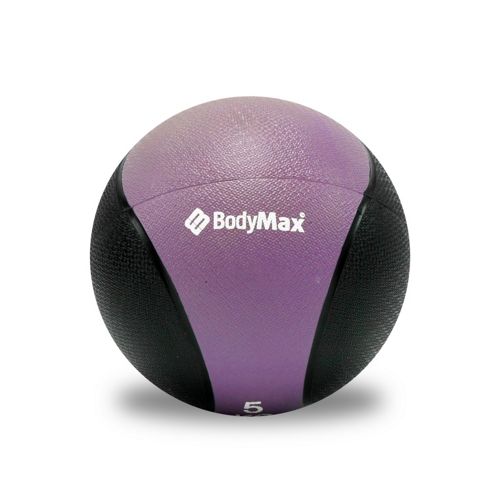 Image of Bodymax Medicine Ball - Black/purple 5kg