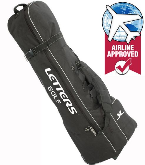 Image of John Letters Mens Value Wheeled Golf Travel Cover