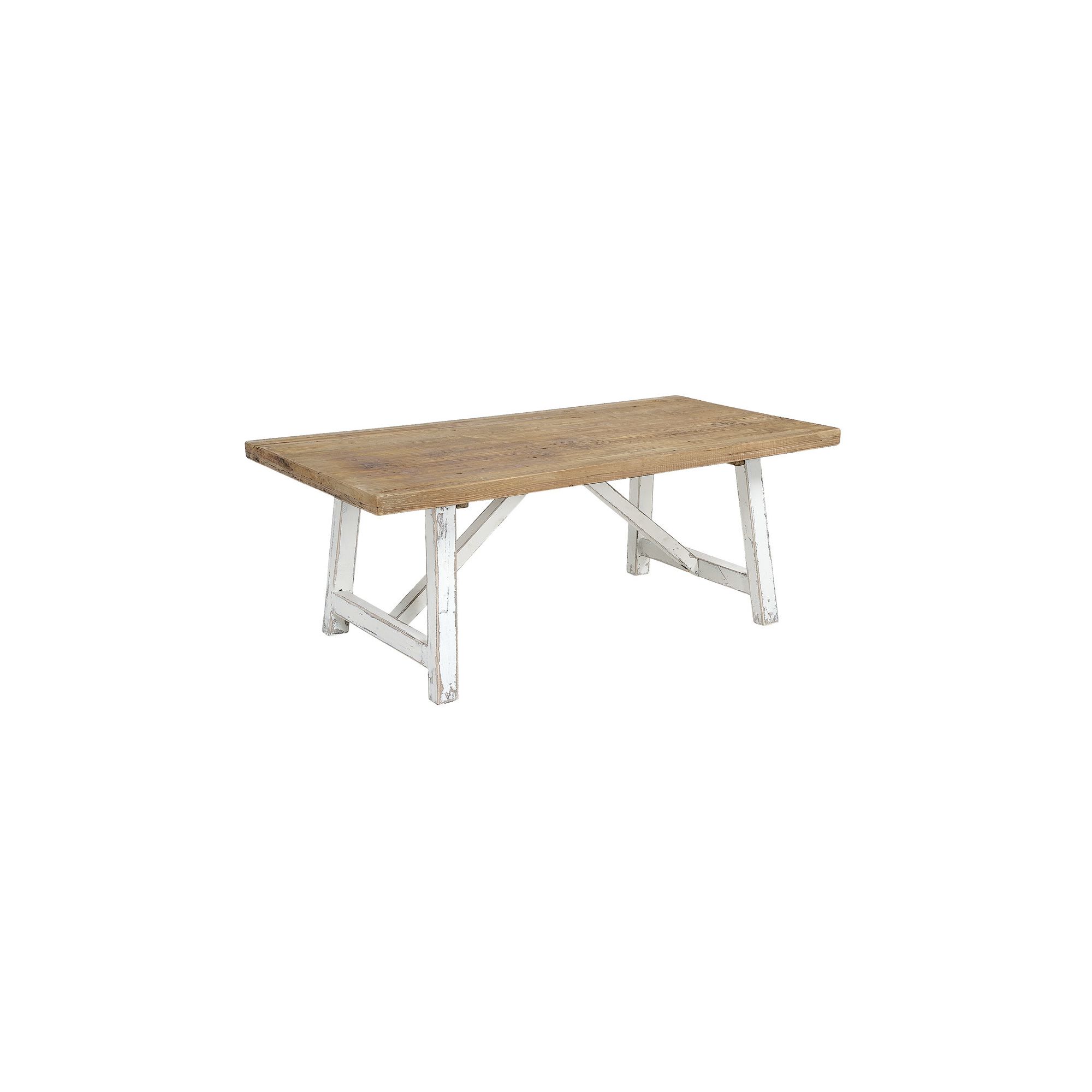 Rowico Aspen Coffee Table - White Distress Painted at Tescos Direct