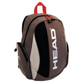 Head Vulcan Backpack, Black/Grey/Red