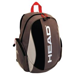 Head Vulcan Backpack, Black/Grey/Red