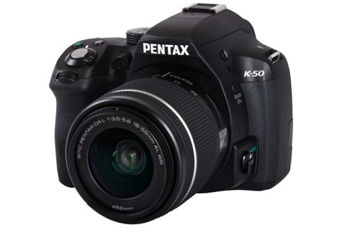 Image of Pentax K-50 Slr Camera 18-55mm Black 16mp 3.0lcd Fhd