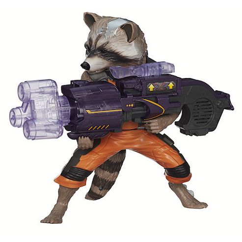 Image of Marvel Guardians Of The Galaxy - Big Blastin' Rocket Raccoon Figure