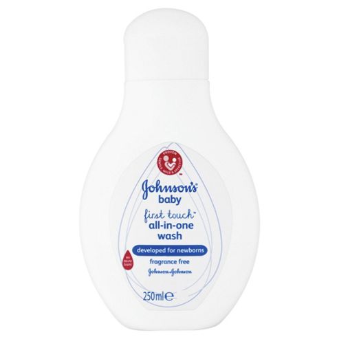 Image of Johnson's Baby First Touch All-in-one Wash 250ml