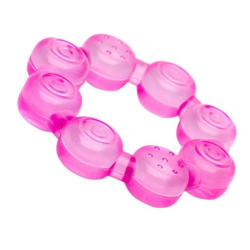 Image of Emmay Care Easy Grip Ring Teether - Pink