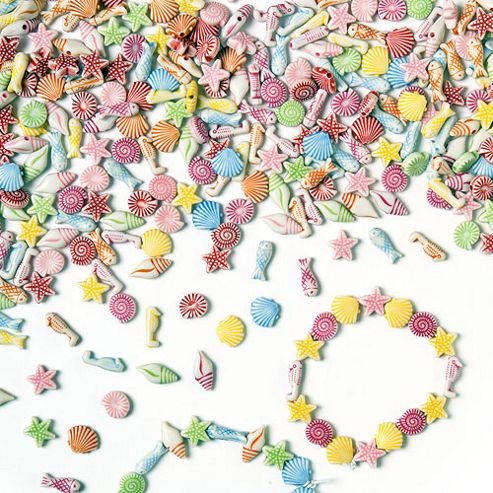 Image of Mini Seaside Beads (pack Of 400)