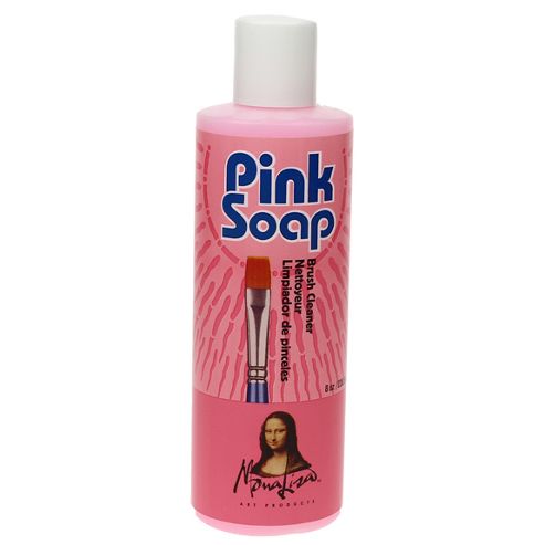 Image of Speedball Pink Soap Brush Cleaner 236.5ml