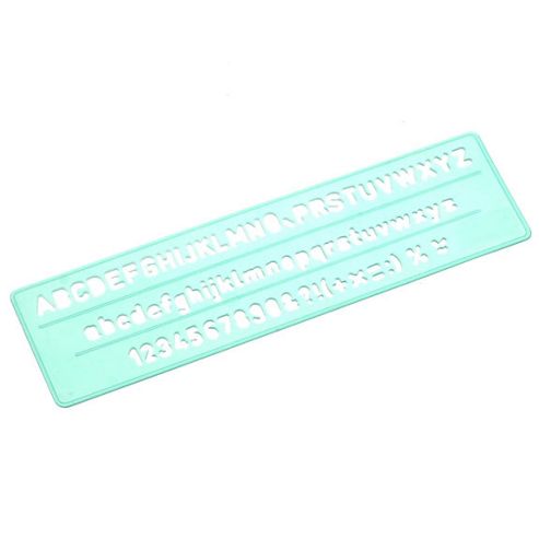 Image of Linex Standard Lettering Stencil - 5mm