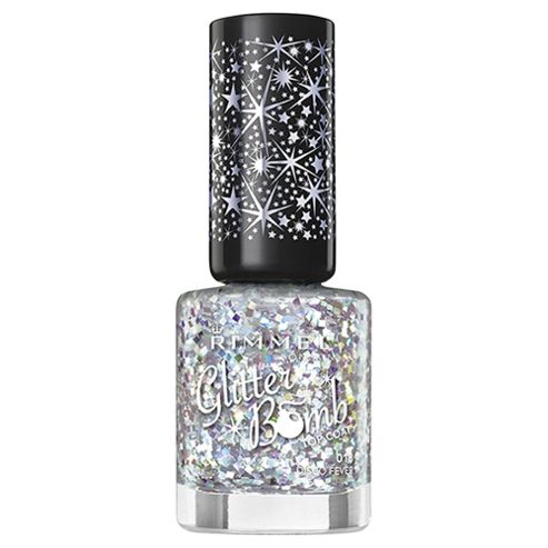 Image of Rimmel Glitter Bomb Nail Top Coat- Disco Fever