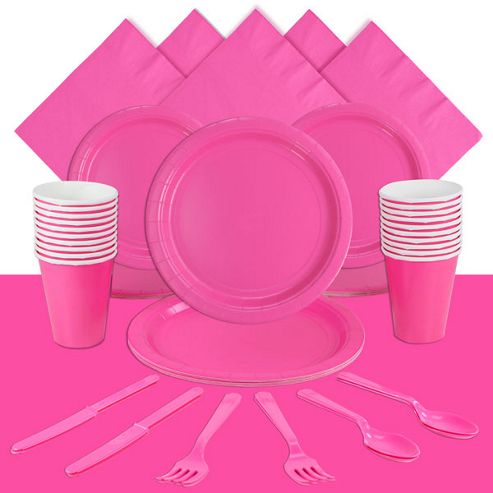 Image of Hot Bright Pink Party Pack For 20