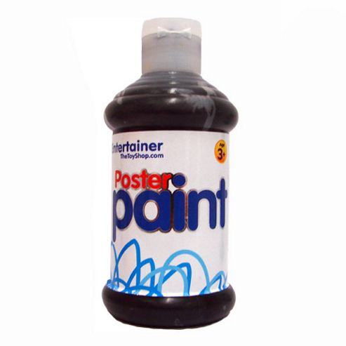 Image of The Entertainer Poster Paint - Black