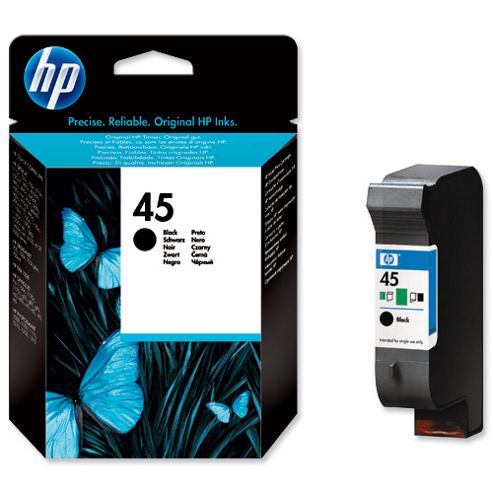 Image of Hp No.45 Low Volume Print Cartridge - Black