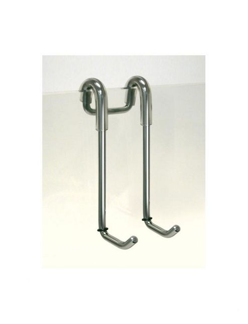Image of Sanwood Shower Wall Hook In Shiny (set Of 3)