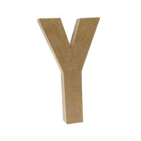 Image of Large Kraft Letter - Y