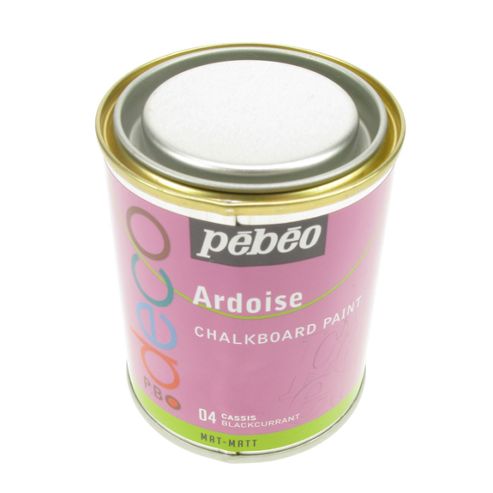 Image of Pebeo Chalkboard Paint - Blackcurrant - 250ml