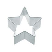 KitchenCraft Cookie Cutter in Star Shaped (Set of 12) - 6.5