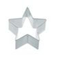 KitchenCraft Cookie Cutter in Star Shaped (Set of 12) - 6.5