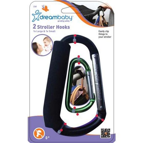 Image of Dreambaby 2 Stroller Hooks