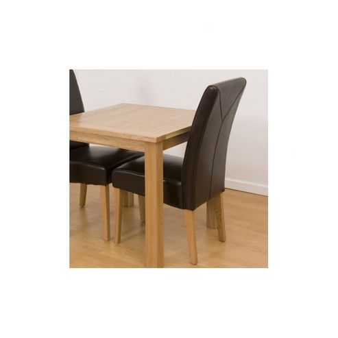 Image of G&p Furniture Full Leather Dining Chair (set Of 2)