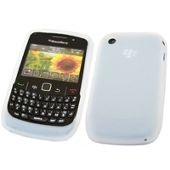 Silicone Case - BlackBerry 8520 Curve, 9300 3G (White)