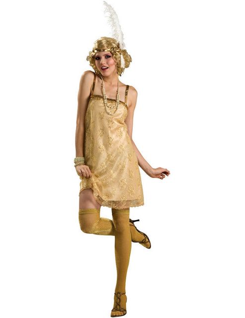 Image of Flapper Girl Costume Large