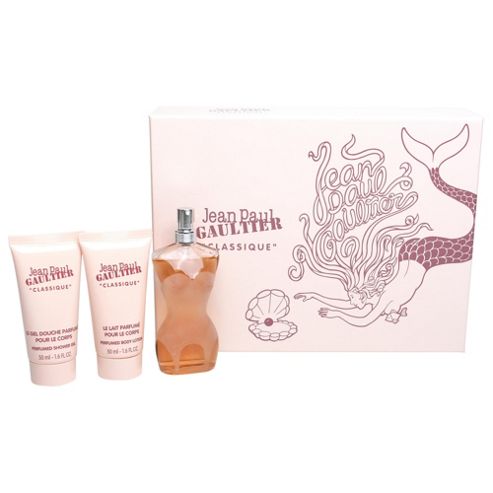Image of Jean Paul Gaultier Classique Edt 50ml + 50ml Shower Gel + 50ml Body Lotion