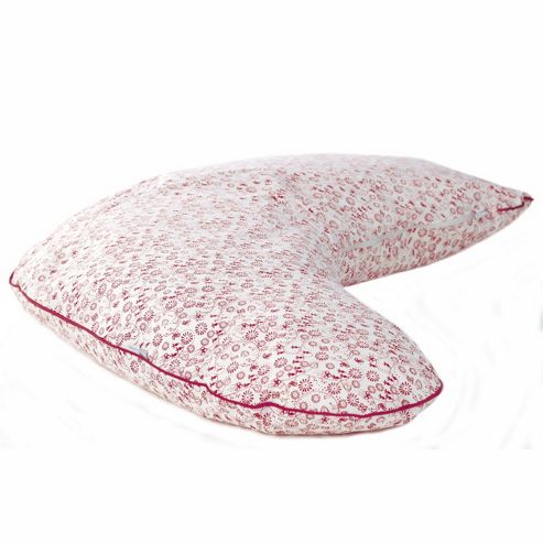 Image of Babydan Nursing Pillow In Nostalgia Red