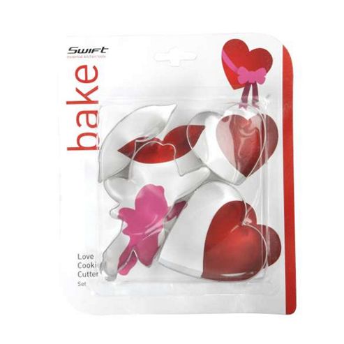 Image of Swift Valentine Cookie Cutters, Set Of 4