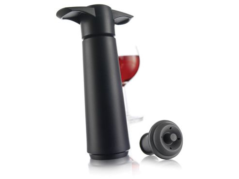Image of Vacuvin 09814 Wine Saver Black Gift Pack