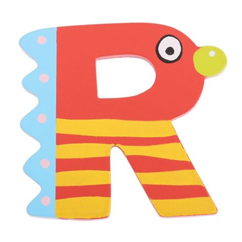 Image of Tatiri Ta518 Crazy Bird Wooden Letter R