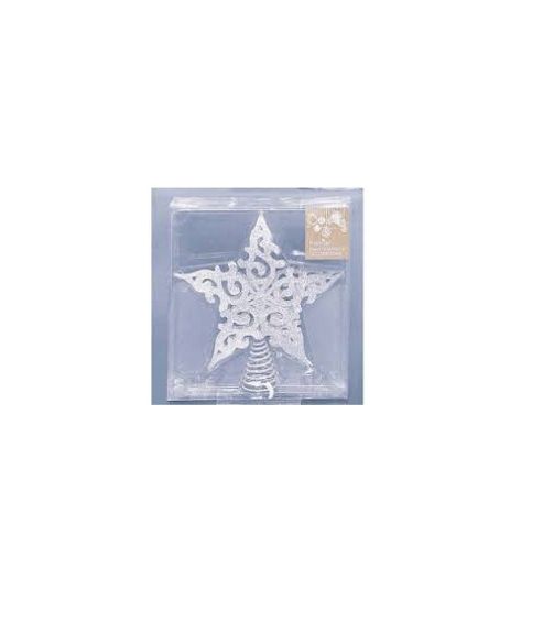 Image of Premdec Filigree Star Silver 20cm P
