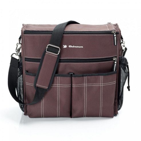 Image of Bebemon Urban Xl Baby Changing Bag - Dark Chocolate