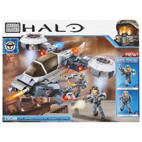 Image of Mega Bloks Halo Police Air Support Hornet
