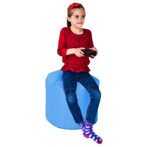 Image of Valufurniture Classic Barrel Light Blue Bean Bag