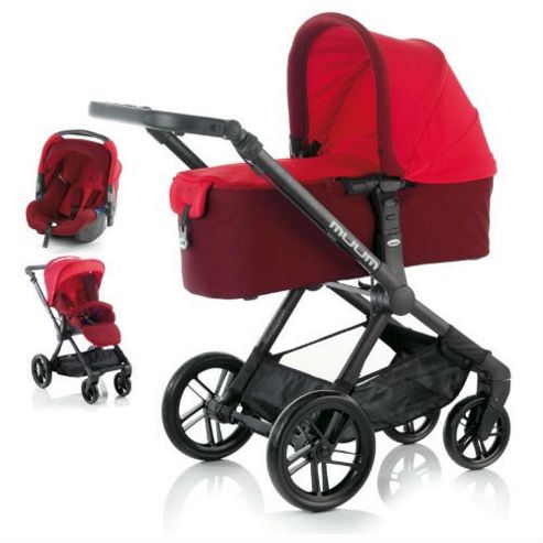 Image of Jane Muum Formula Travel System (crimson)