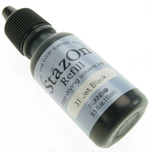 Image of Stazon Ink Jet Black Reinker