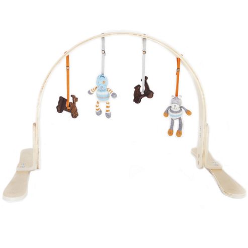Image of Finn + Emma Birch Wood Play Gym - Scooter