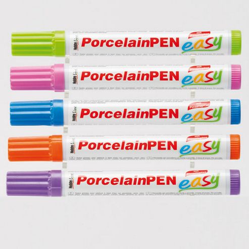 Image of Fine Tip Porcelain Pens For Children (pack Of 5)
