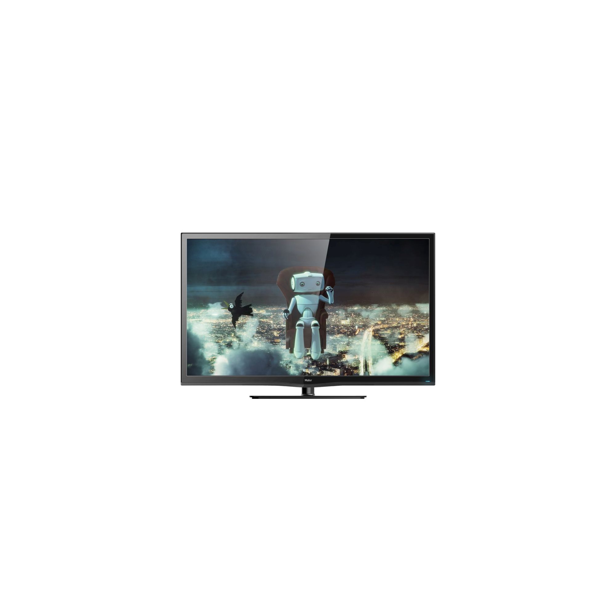 Haier 22in Full HD LED TV 1920 x 1080p 250cd/m2 HDMI x 2 USB x 1 Black.