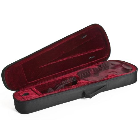 Image of Tiger Full Size 4/4 Lightweight Violin Case - Black